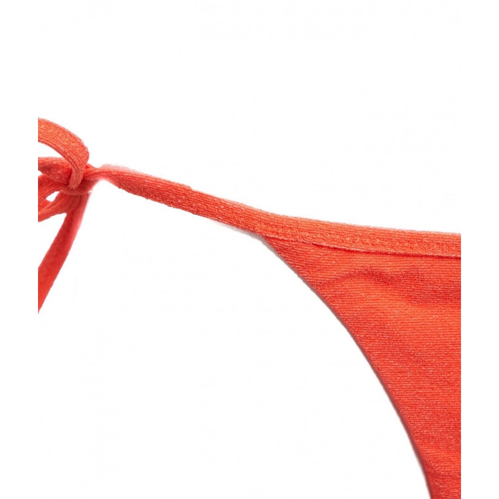 F K Bikini Triangolo E Slip Laccetto Rosso Costumi Da Bagno B