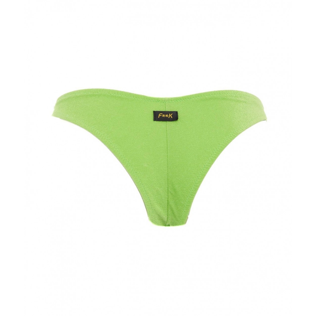 Fuck Bikini Verde Abbigliamento Bowdoo