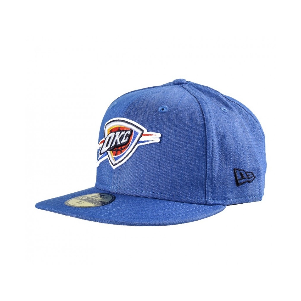 CAPPELLO FITTED NEW ERA CAP FITTED NBA OKLAHOMA CITY THUNDER COLDEN Denim unico