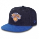 HÜTTE AUSGESTATTET NEUE EIS CAP AUSGESTATTET NBA NEW YORK KNICKS DENSUEDE Denim / Royal einzigartig