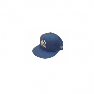 CAPPELLO FITTED NEW ERA CAP MLB NEW YORK YANKEES WATER PROOF Royal/White unico