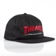 HAT SNAPBACK MAG LOGO TWO TONE BLACK / RED / WHITE