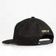 CAPPELLO SNAPBACK OG SCRIPT UNCONSTRUCTED SB BLACK/GOLD