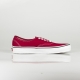 SCARPA BASSA AUTHENTIC CRIMSON CRIMSON/TRUE WHITE