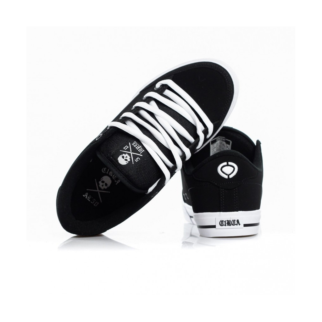 SCARPE SKATE LOPEZ 50 BLACK/WHITE