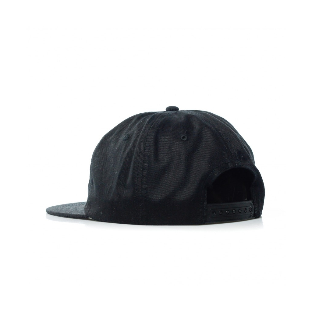 CAPPELLO SNAPBACK FLAME MAG BLACK