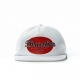 CAPPELLO SNAPBACK OVAL WHITE