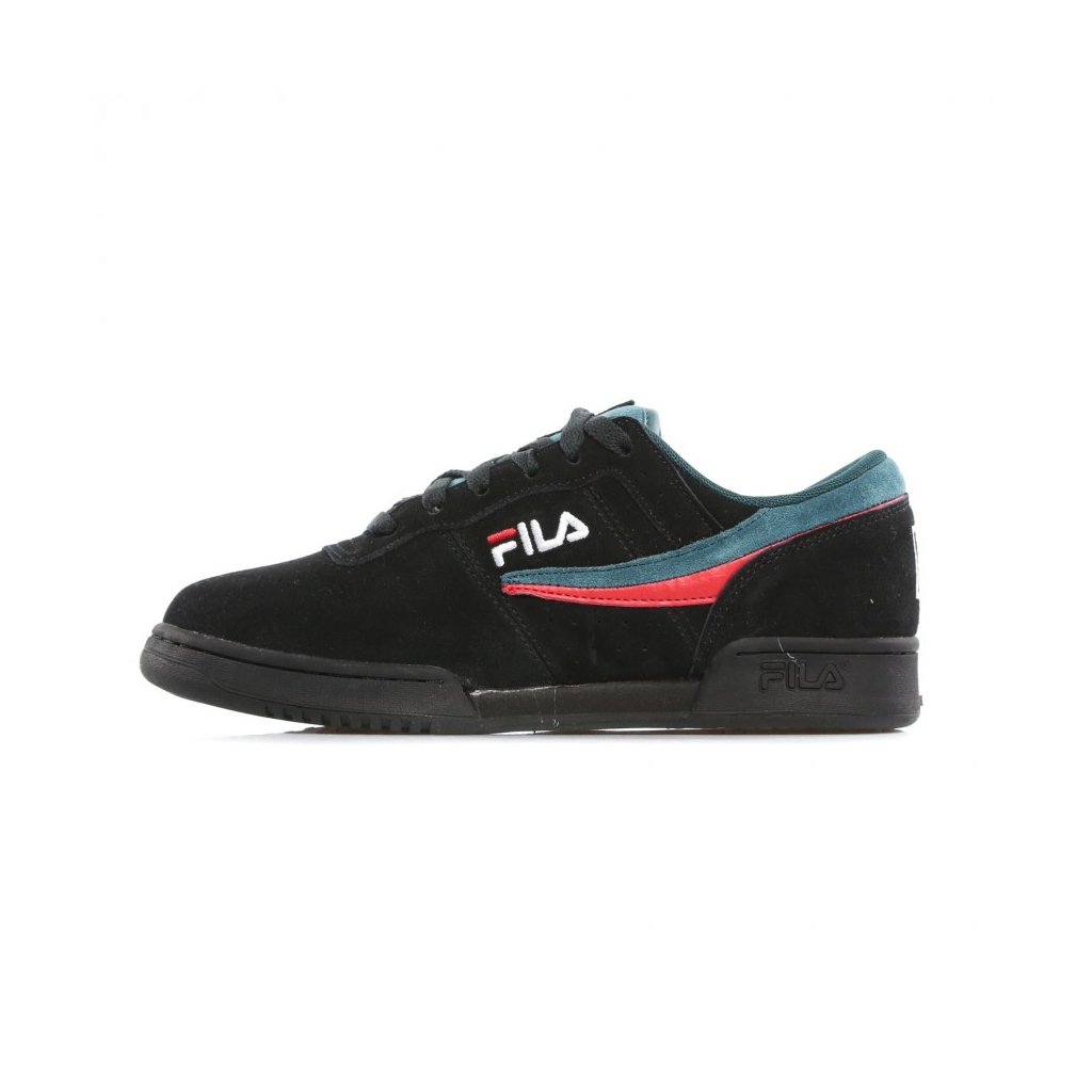 SCARPA BASSA ORIGINAL FITNESS S BLACK/RED/ATLANTIC DEEP