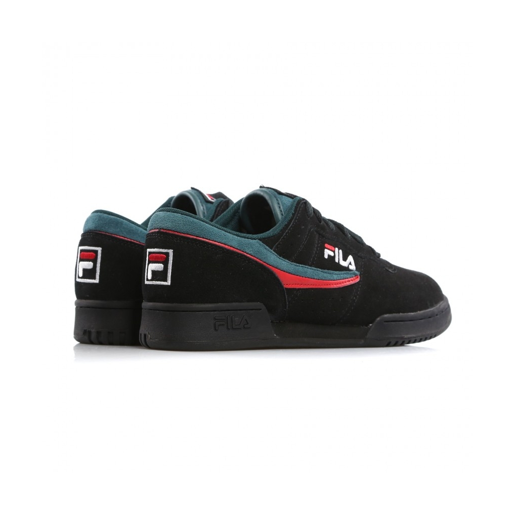 SCARPA BASSA ORIGINAL FITNESS S BLACK/RED/ATLANTIC DEEP