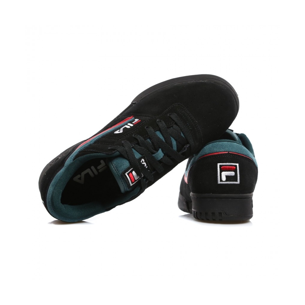 SCARPA BASSA ORIGINAL FITNESS S BLACK/RED/ATLANTIC DEEP