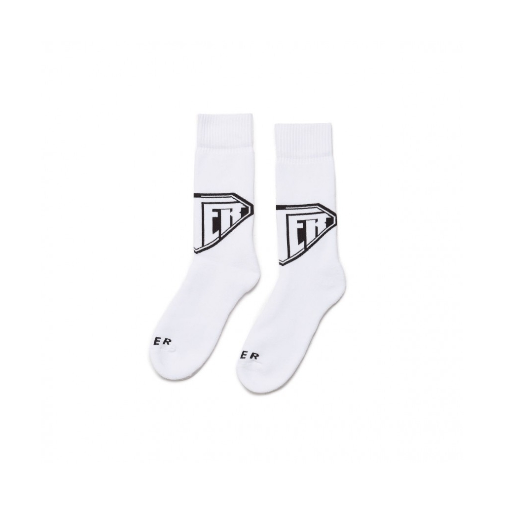 CALZE LOGO SOCKS WHITE