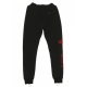 PANTALONE TUTA GROSGRAIN JOGGER BLACK/RED