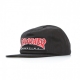 HAT SNAPBACK OUTLINED BLACK