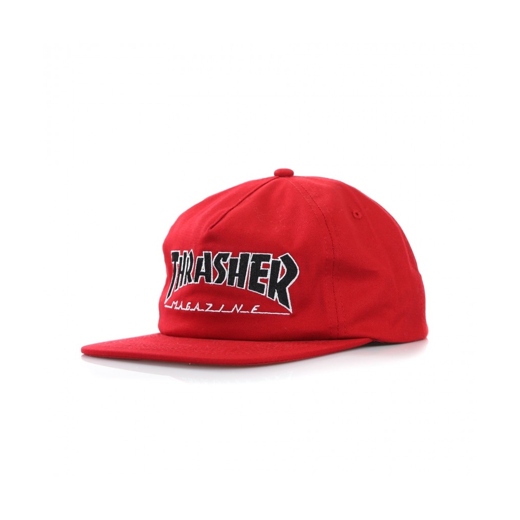 CAPPELLO SNAPBACK OUTLINED RED