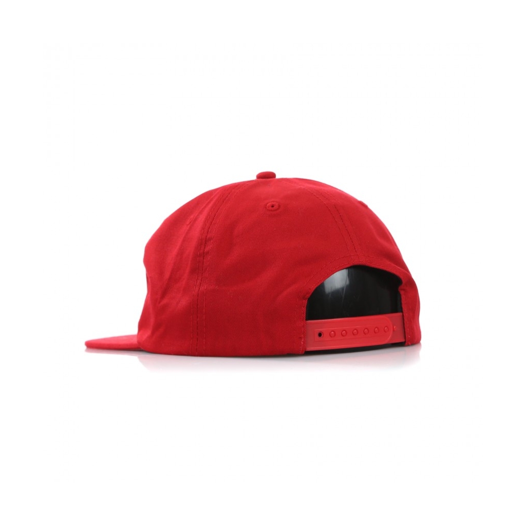 CAPPELLO SNAPBACK OUTLINED RED