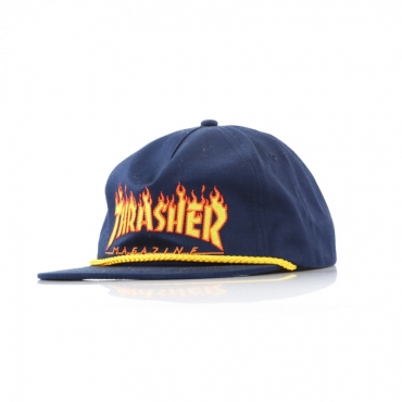 CAPPELLO SNAPBACK FLAME ROPE NAVY