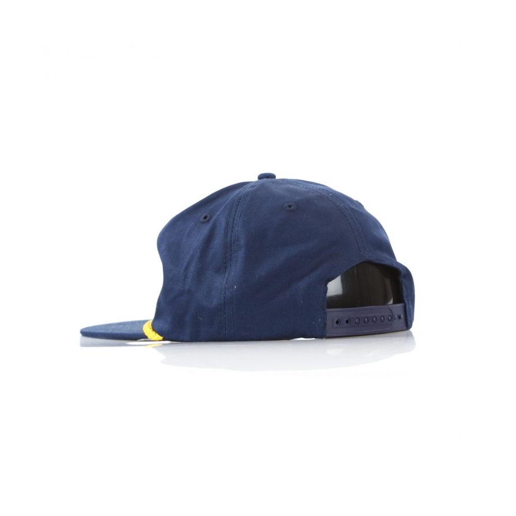 CAPPELLO SNAPBACK FLAME ROPE NAVY