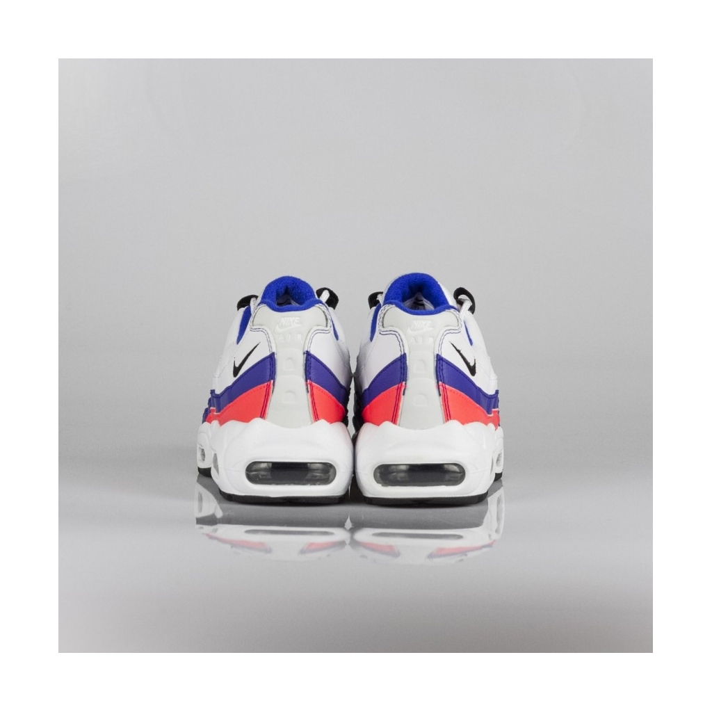 Nike air max 95 essential white/black-solar red-ultramarine best sale