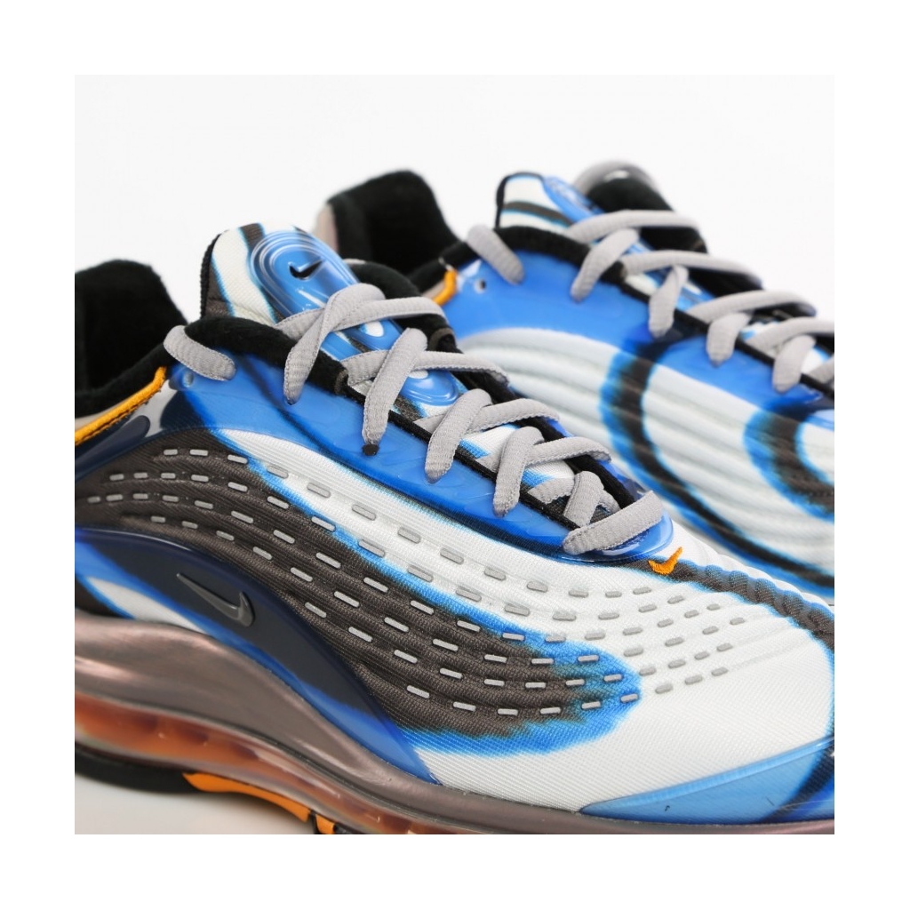 Nike air max deluxe 2024 photo blue/wolf grey-orange peel-black