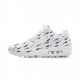 LOW SHOE AIR MAX 90 PREMIUM WHITE / WHITE / BLACK