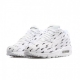 SCARPA BASSA AIR MAX 90 PREMIUM WHITE/WHITE/BLACK