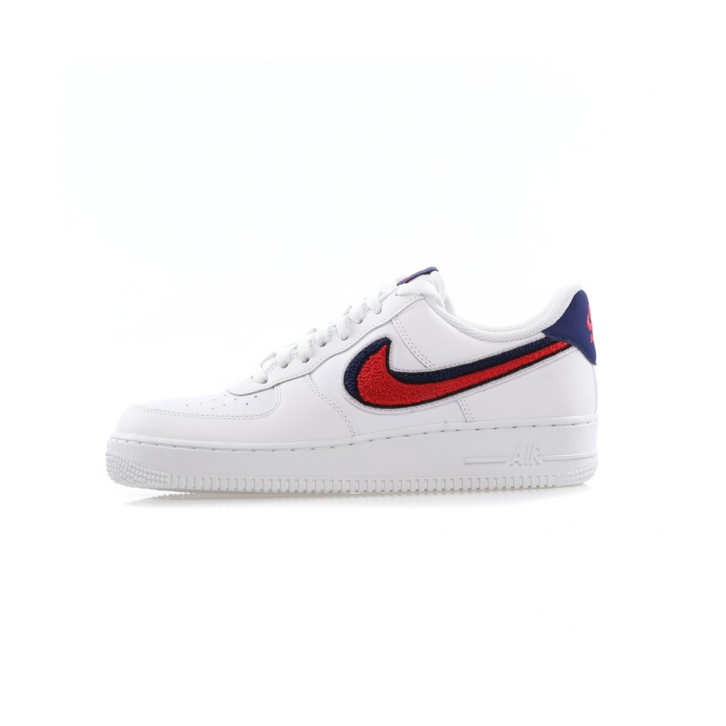 air force 1 lv8 red blue white