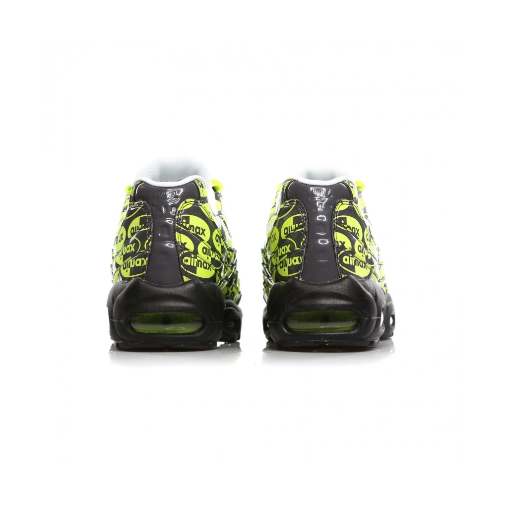 SCARPA BASSA AIR MAX 95 PRM BLACK/VOLT/ASH/WHITE