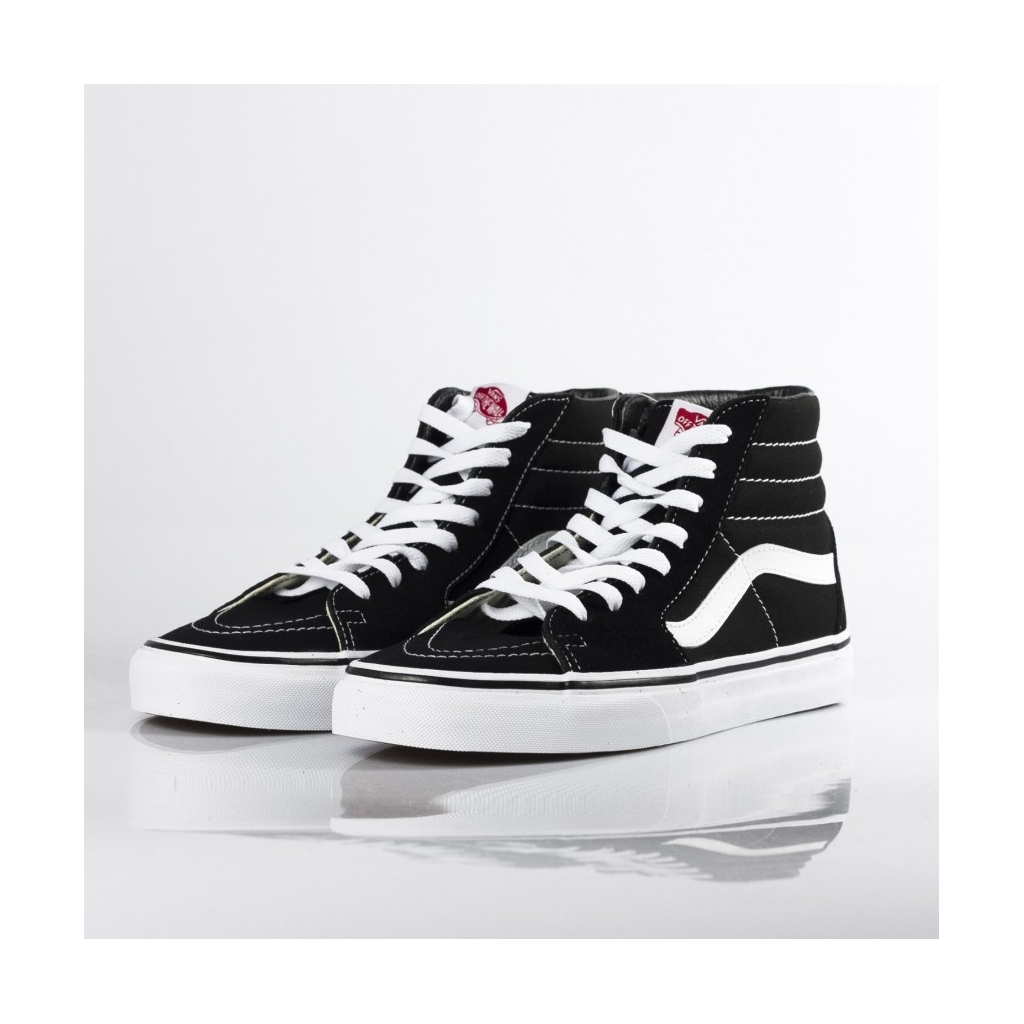 SK8-HI HIGH SHOE BLACK / BLACK / WHITE