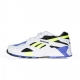 LOW SHOE AZTREK WHITE / BLACK / COBALT / YELLOW