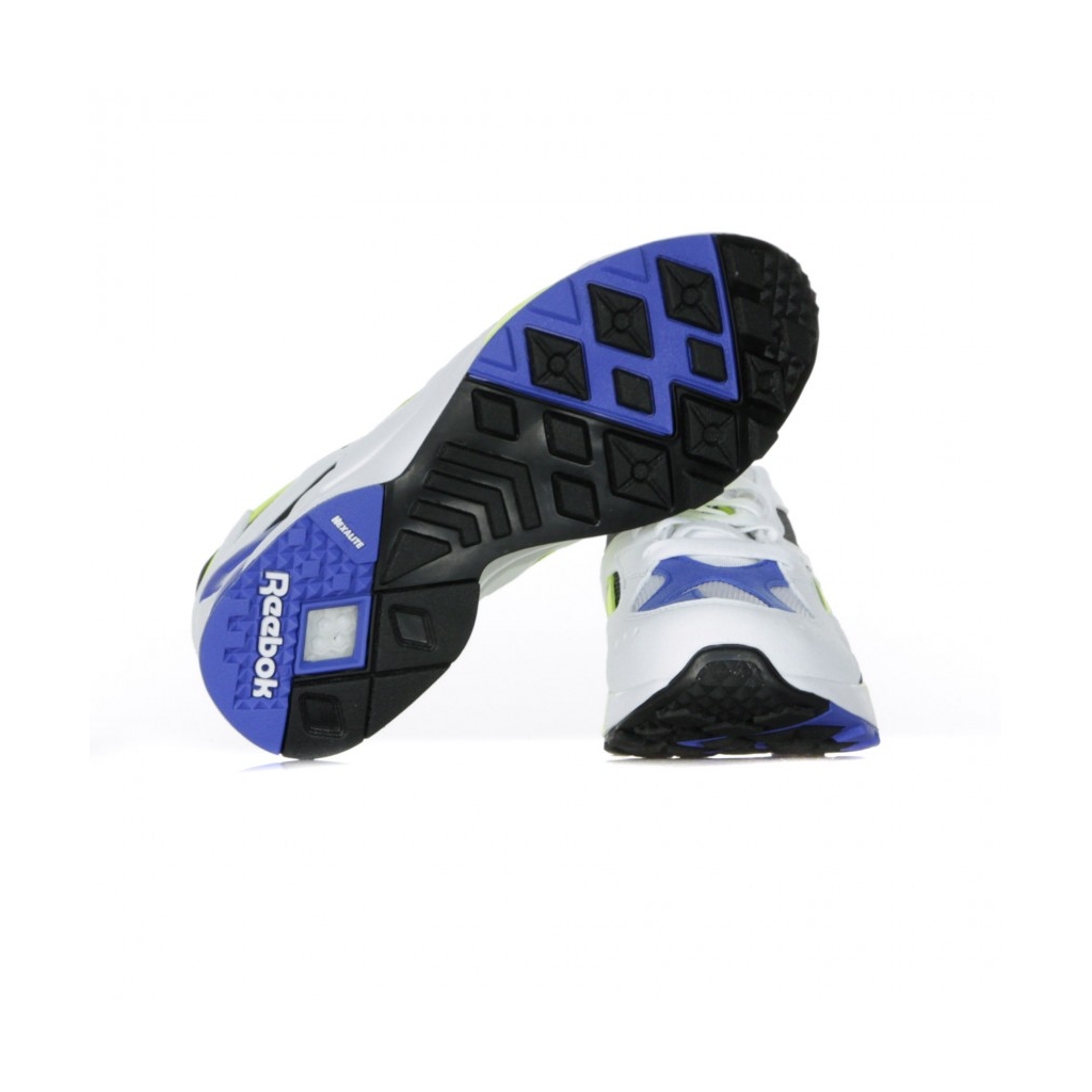 SCARPA BASSA AZTREK WHITE/BLACK/COBALT/YELLOW