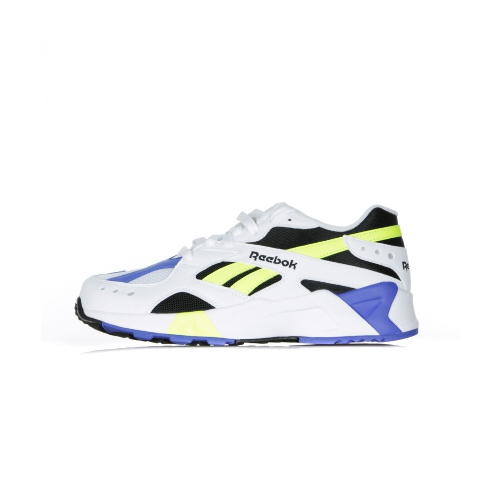 SCARPA BASSA AZTREK WHITE/BLACK/COBALT/YELLOW