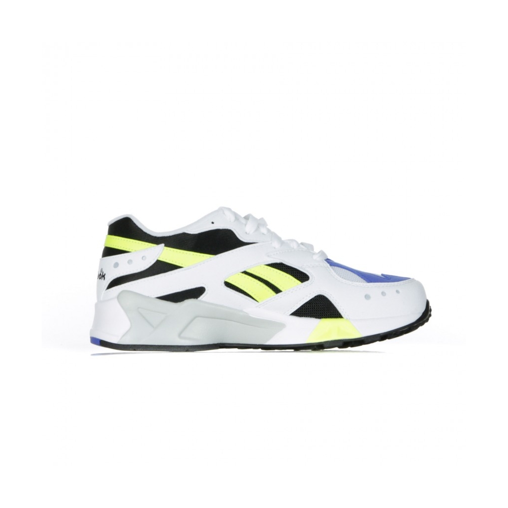 SCARPA BASSA AZTREK WHITE/BLACK/COBALT/YELLOW