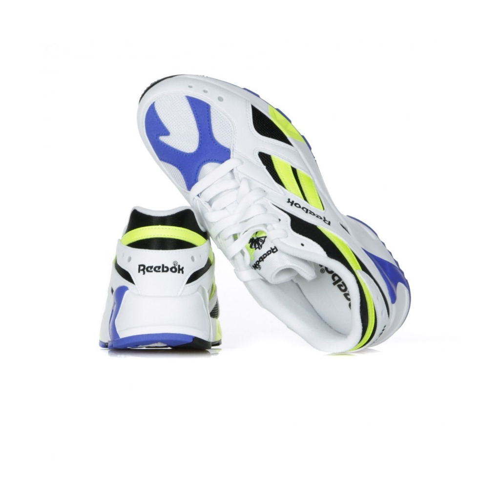 SCARPA BASSA AZTREK WHITE/BLACK/COBALT/YELLOW