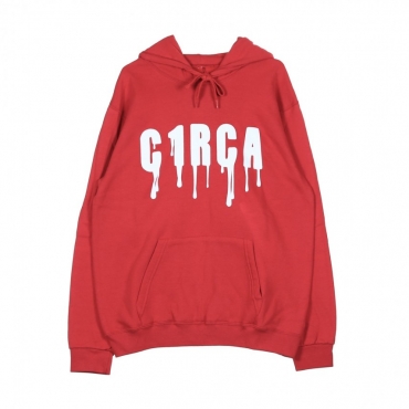 FELPA CAPPUCCIO BLOOD HOOD RED