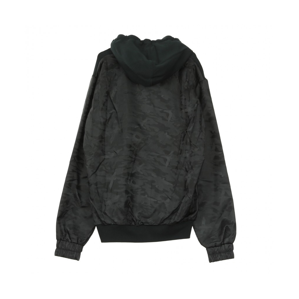 FELPA CAPPUCCIO CAMO HOOD BLACK