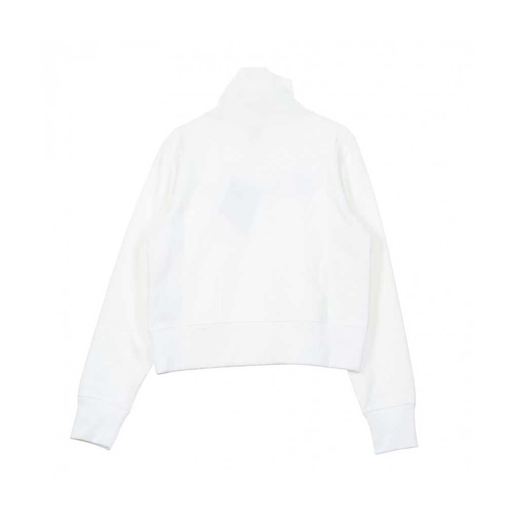 FELPA GIROCOLLO TURTLE NECK L/S SWEATSHIRT WHITE