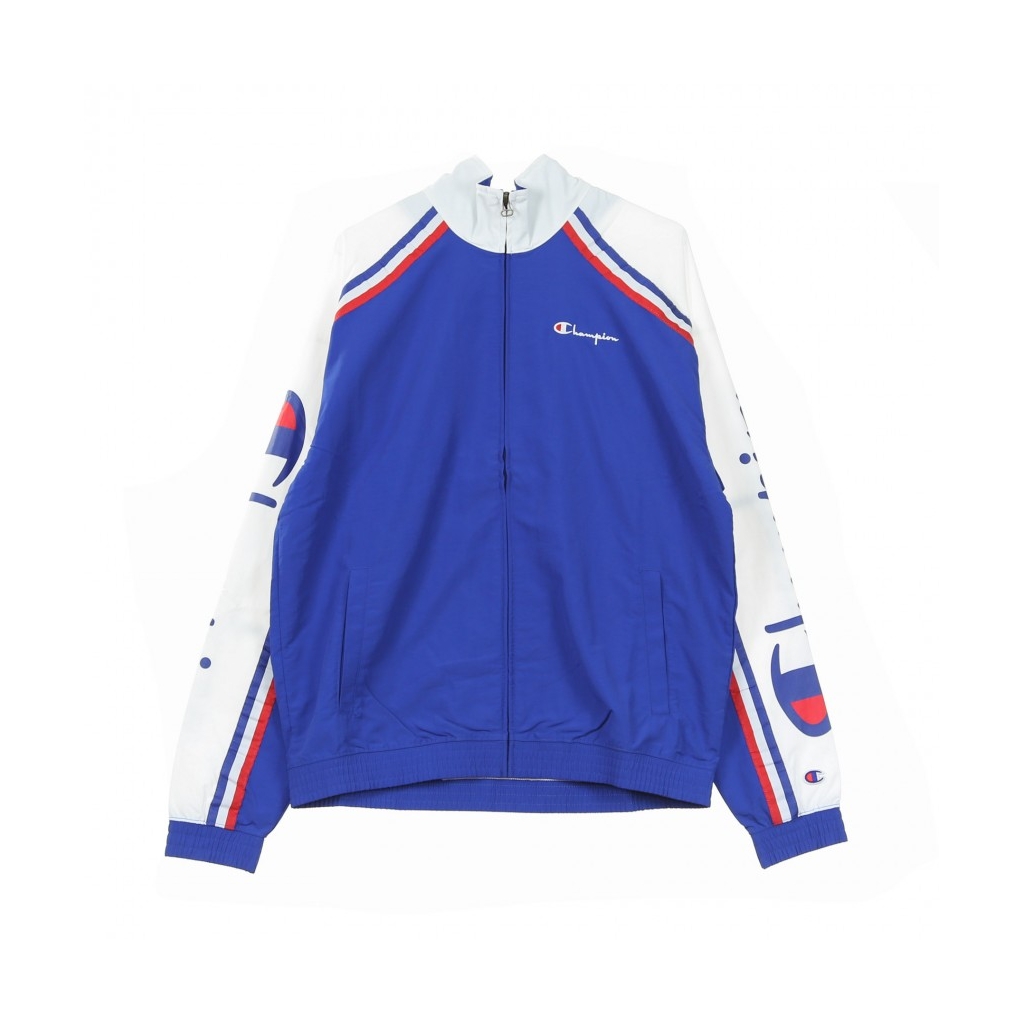 TRACK JACKET TRACK TOP FULL ZIP BLUE/WHITE