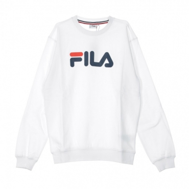 FELPA GIROCOLLO PURE CREW SWEAT BRIGHT WHITE