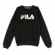 FELPA GIROCOLLO PURE CREW SWEAT BLACK