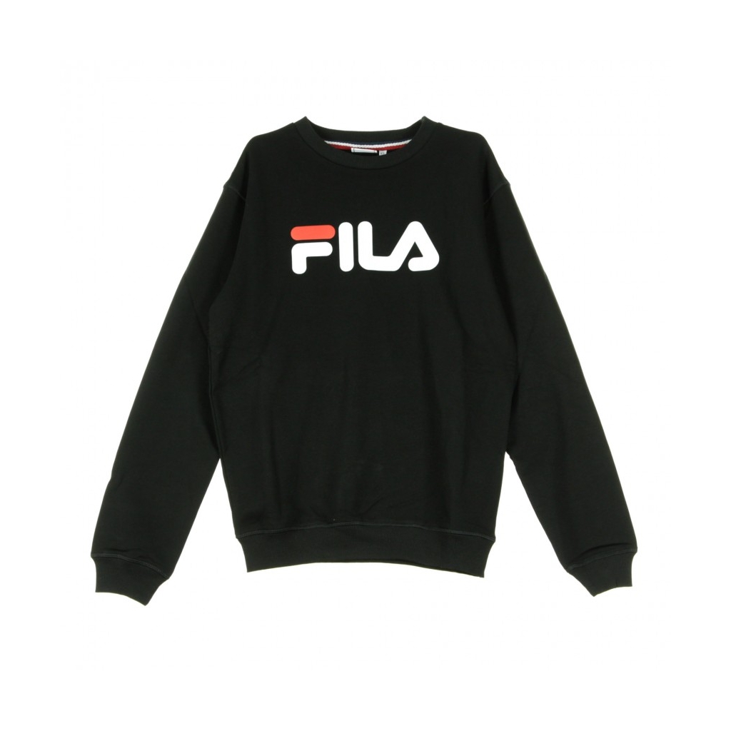 FELPA GIROCOLLO PURE CREW SWEAT BLACK