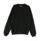 FELPA GIROCOLLO PURE CREW SWEAT BLACK