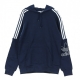 FLEECE HOODIE OUTLINE HOODIE COLLEGIATE NAVY