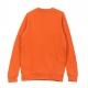 CREW NECK SWEATSHIRT TREFOIL CREW CRAFT ORANGE