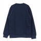 FELPA GIROCOLLO OUTLINE CREW COLLEGIATE NAVY