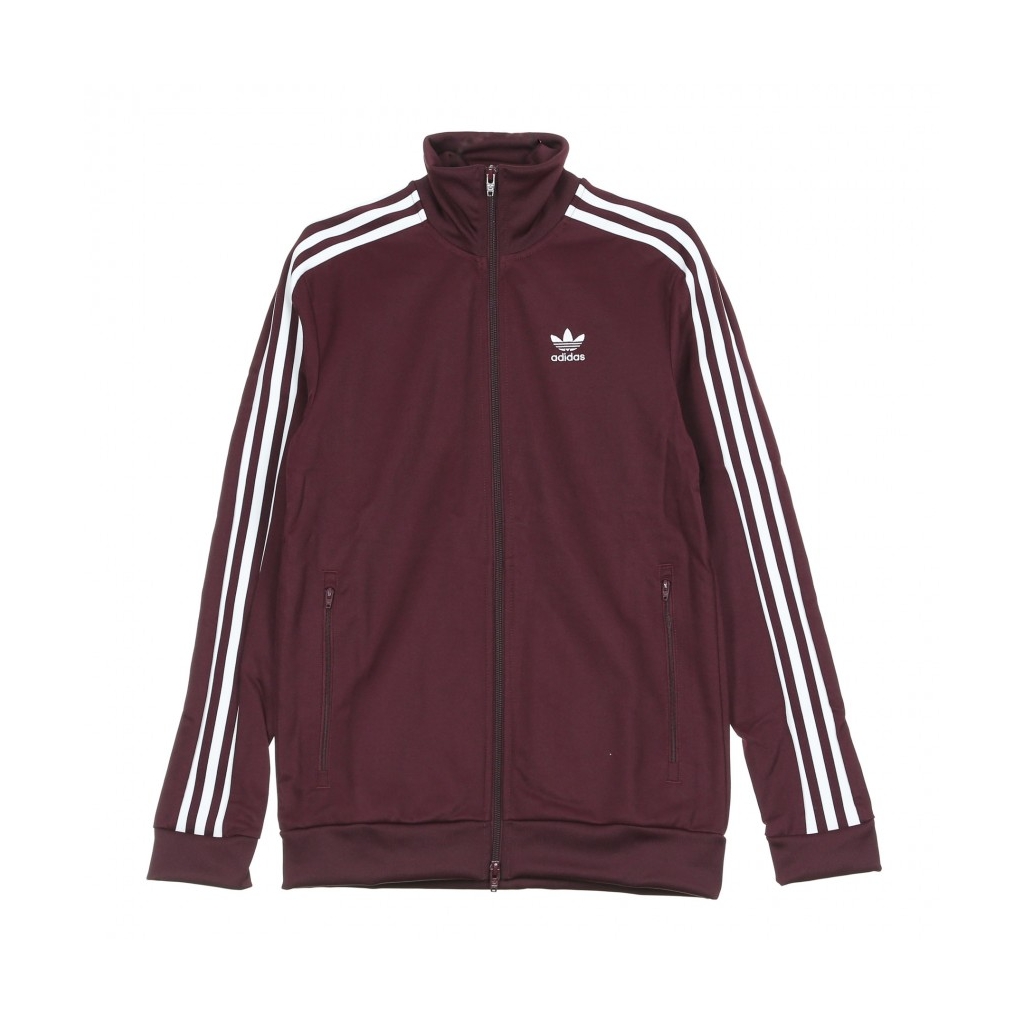 maroon adidas track jacket women's