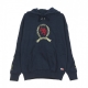 FELPA CAPPUCCIO TJW CREST HOODIE DARK SAPPHIRE