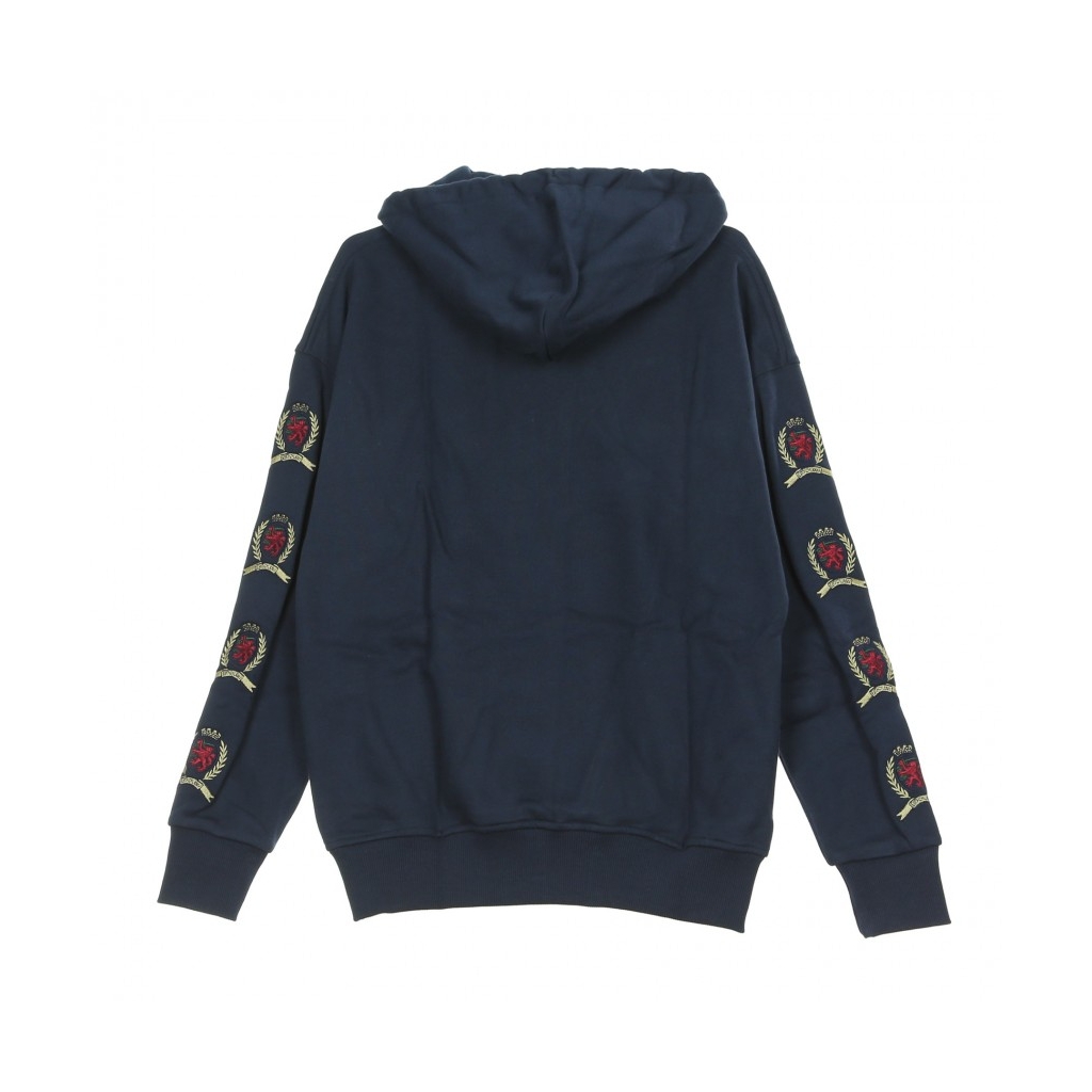 FELPA CAPPUCCIO TJW CREST HOODIE DARK SAPPHIRE