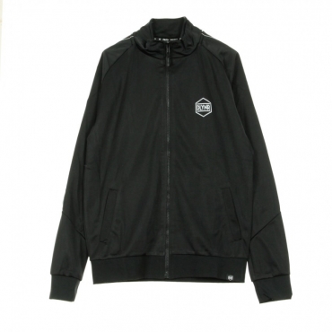 TRACK JACKET STRIPES ZIP BLACK