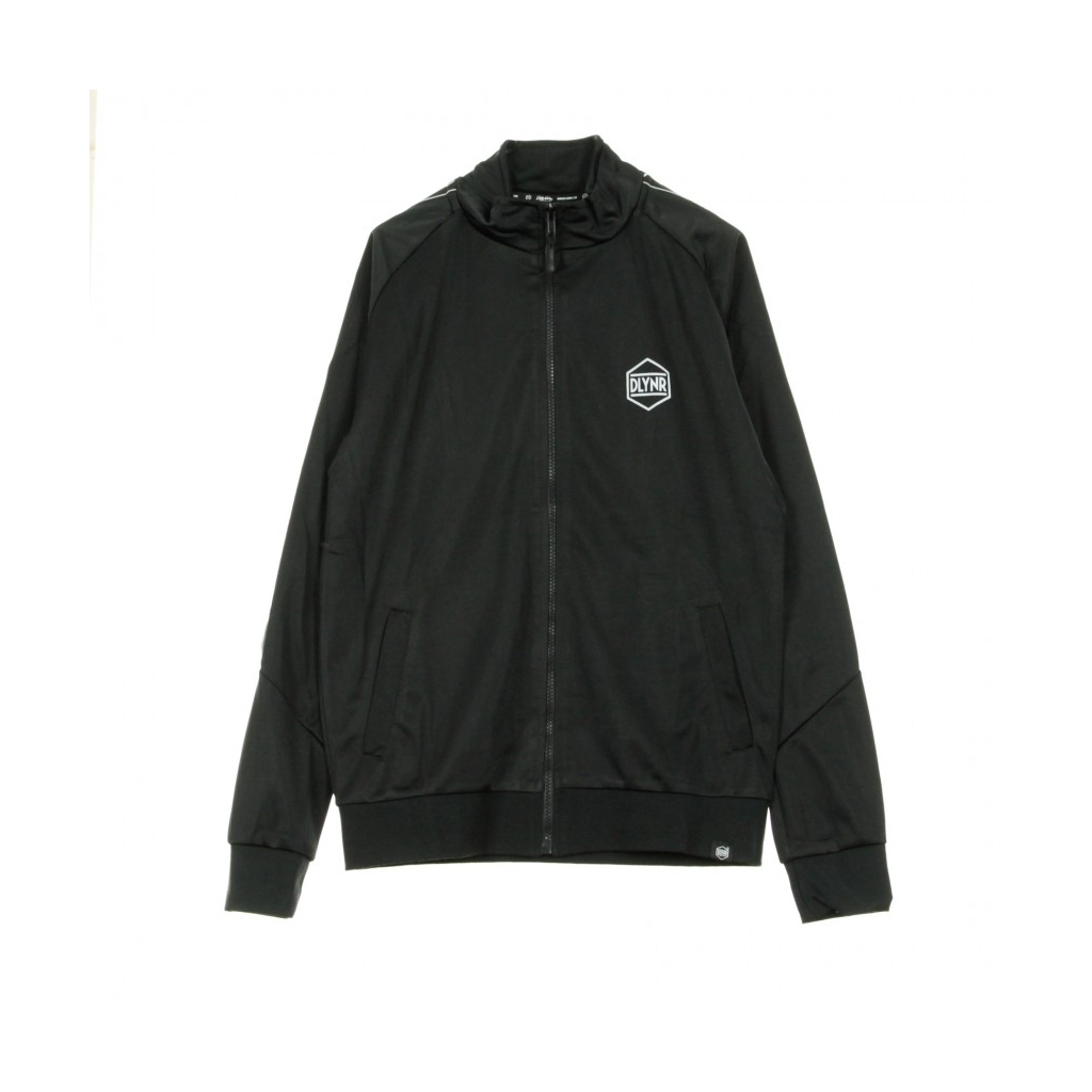 TRACK JACKET STRIPES ZIP BLACK