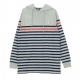 HOODED KNIT SWEATSHIRT LIVERPOOL HOODED KNIT GRAY